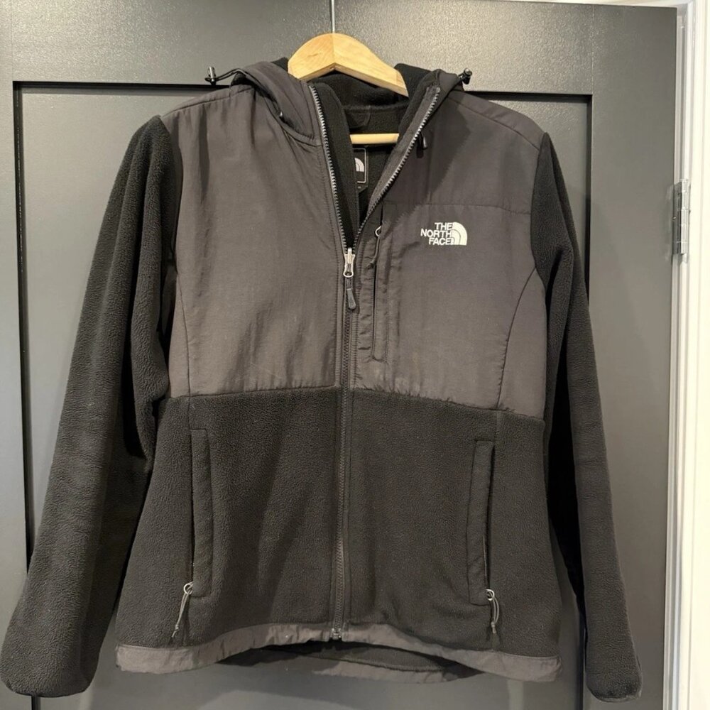 Women's The North Face Denali Jacket Black Size Large